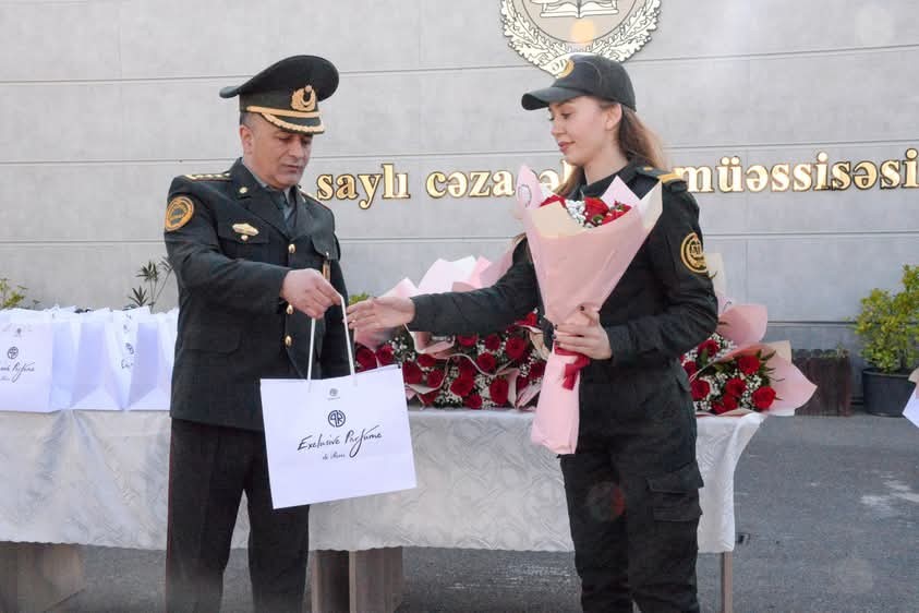 Penitensiar xidmətdə Beynəlxalq Qadınlar Günü ilə bağlı tədbir keçirildi - FOTOLAR